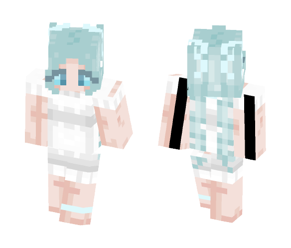 Patchwork Staccato Miku - Female Minecraft Skins - image 1
