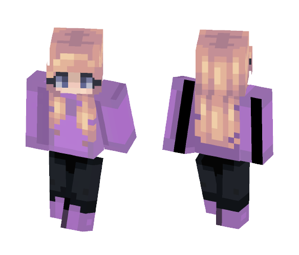Purple - Female Minecraft Skins - image 1
