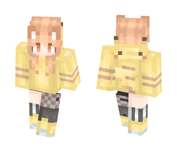 Download Free Chu⚡️???? Skin for Minecraft image 1 Chu⚡️???? - Female Minecraft Skins - image 1