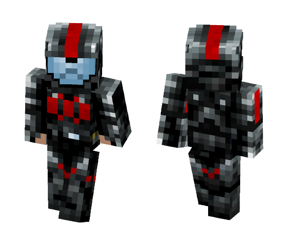 Halo 3 skin [red] - Male Minecraft Skins - image 1
