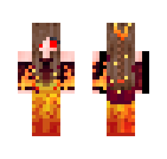 Blaze girl skin