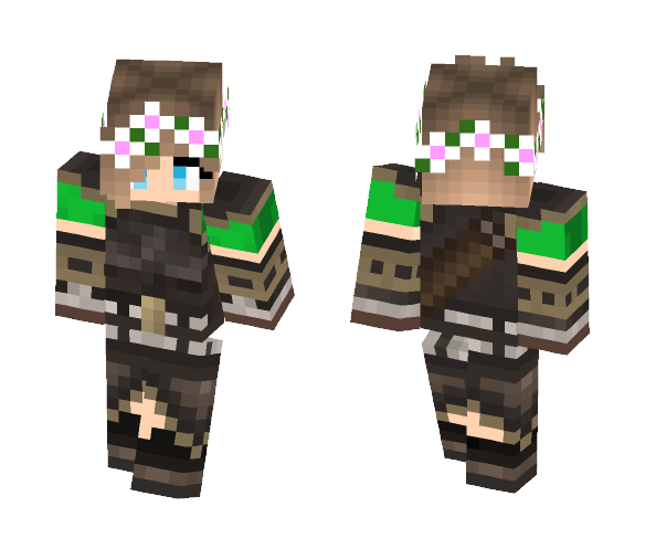 Download Free Army Girl Skin for Minecraft image 1 Army Girl - Girl Minecraft Skins - image 1