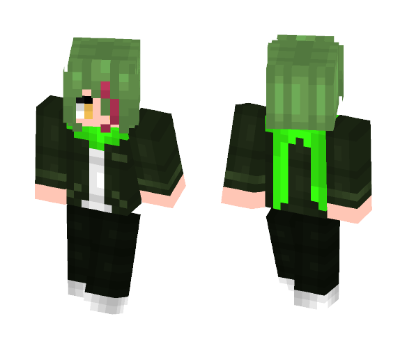 Tabako Haruhiko (One-Eyed Ripper) - Male Minecraft Skins - image 1