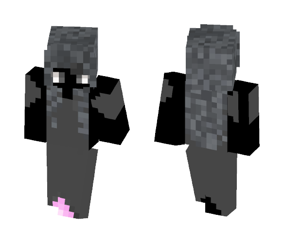 Black Agate (My OC) - Female Minecraft Skins - image 1