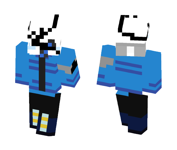 Baby Sensy Sans - Baby Minecraft Skins - image 1