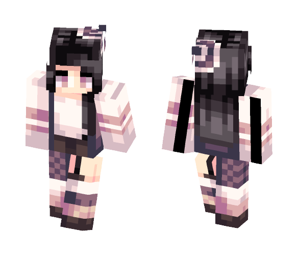 Download Free Forget Your Fears and Run Skin for Minecraft image 1 Forget Your Fears and Run - Female Minecraft Skins - image 1