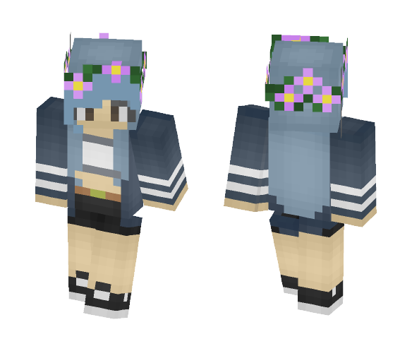 Download Free -=Tumblr. (isk) Girl=- Skin for Minecraft image 1 -=Tumblr. (isk) Girl=- - Female Minecraft Skins - image 1
