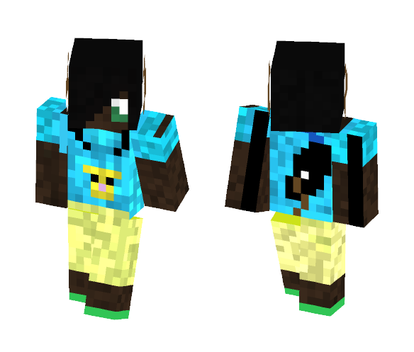 Download Free doggy girl Skin for Minecraft image 1 doggy girl - Girl Minecraft Skins - image 1