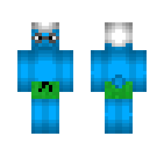Smurf in swimming pants