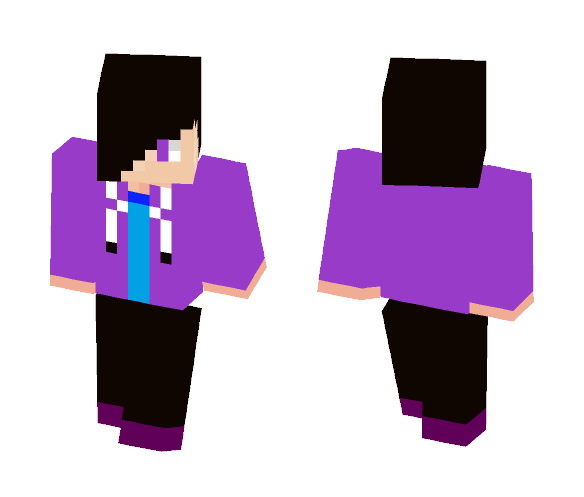 Ender Boy - Boy Minecraft Skins - image 1