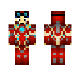 Dan TDM on iron man suit