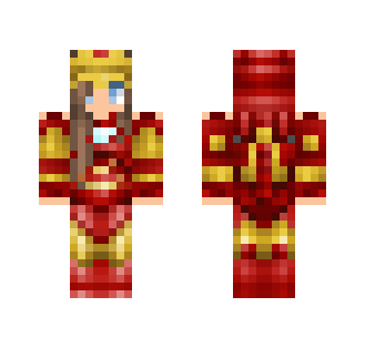 Iron man girl - Girl Minecraft Skins - image 2