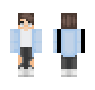 Blue Jacket Boy