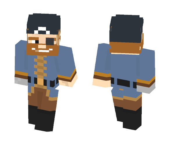 Pirate - Male Minecraft Skins - image 1