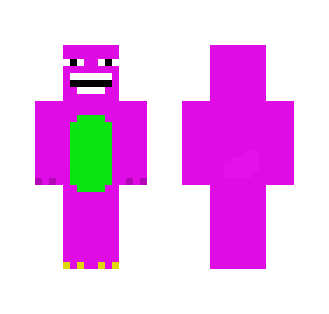 Barney the weirdo - Male Minecraft Skins - image 2