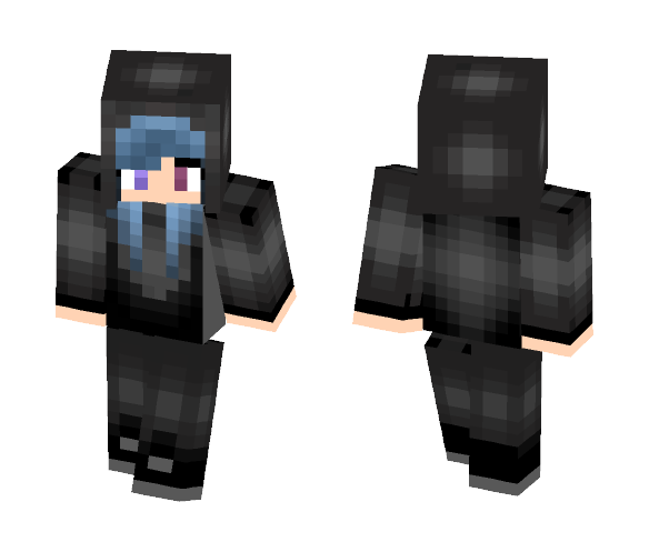 Download Free Hoodie Girl Skin for Minecraft image 1 Hoodie Girl - Girl Minecraft Skins - image 1