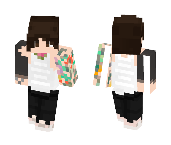 Oliver Sykes - Bring Me The Horizon - Male Minecraft Skins - image 1