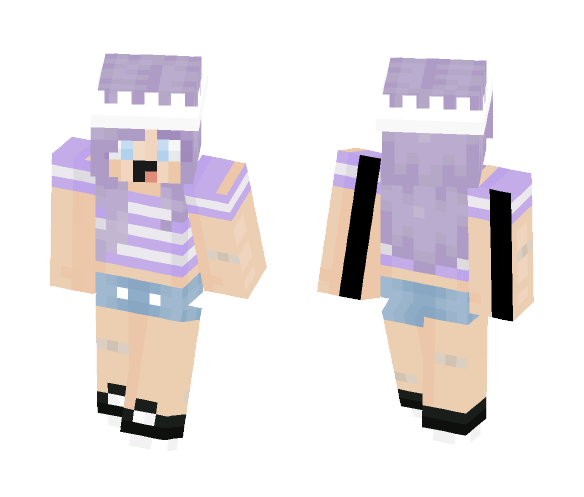 Download Free Pretty In Pastel Skin for Minecraft image 1 Pretty In Pastel - Female Minecraft Skins - image 1
