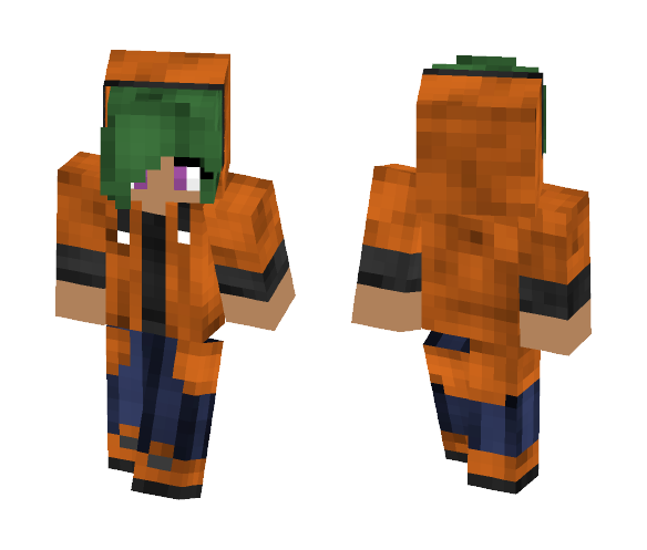 Orange - Female Minecraft Skins - image 1
