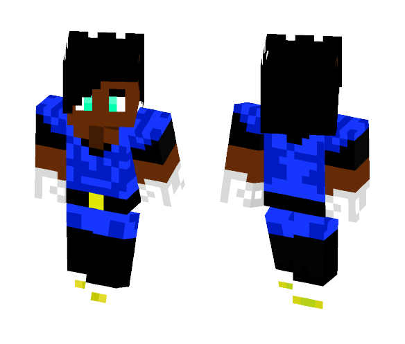 Ultimate Saiyan (SSJ4 Power) - Male Minecraft Skins - image 1