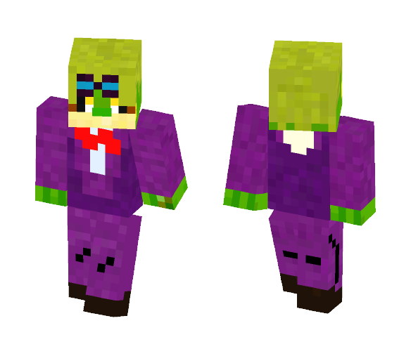 Carpaccio Snivy - Male Minecraft Skins - image 1