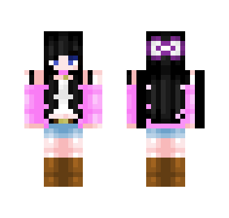 Pixel || Cuti with buddy - Female Minecraft Skins - image 2