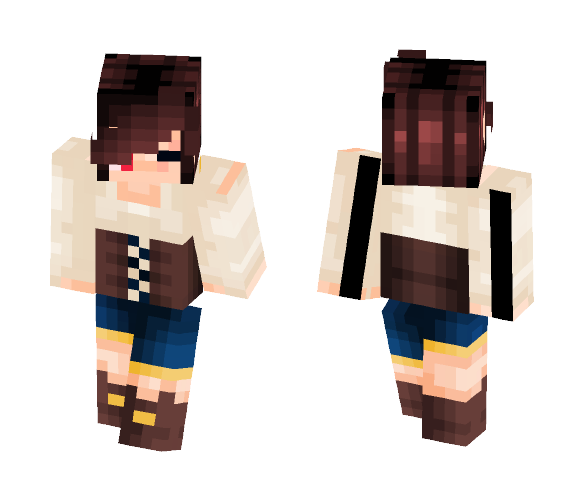 Rita the pirate - Female Minecraft Skins - image 1