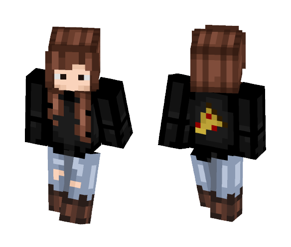 Pizza shirt - Female Minecraft Skins - image 1