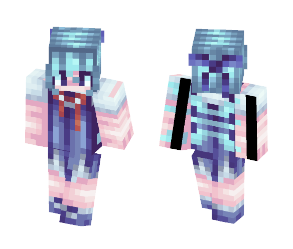 Cirno (Tan ver. in description) - Female Minecraft Skins - image 1