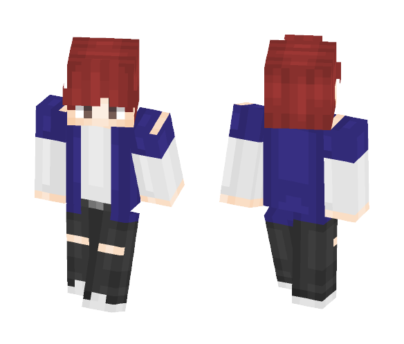 Fire - 불타오르네 - Male Minecraft Skins - image 1