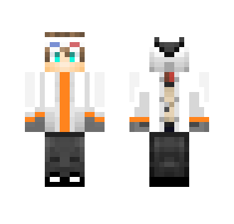 Scientist with 3D Glasses