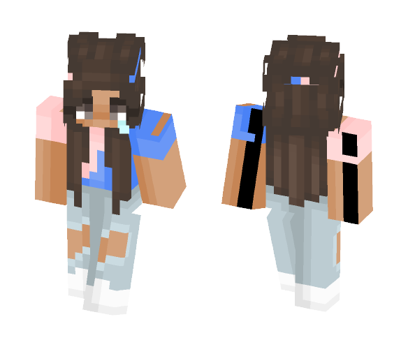 ♡i got a migraine♡ - Female Minecraft Skins - image 1