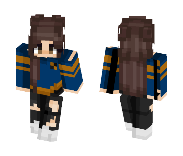 Ravenclaw Girl - Girl Minecraft Skins - image 1