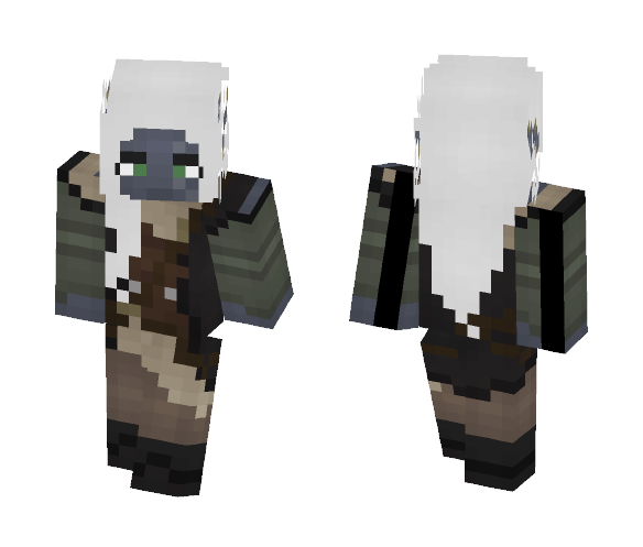 Ashen Wanderer [LoTC] [✗] - Female Minecraft Skins - image 1
