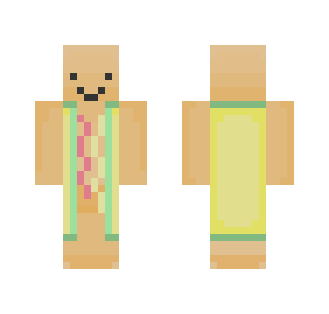 dancing hotdog