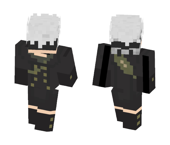 Nier Automata 9S - Male Minecraft Skins - image 1