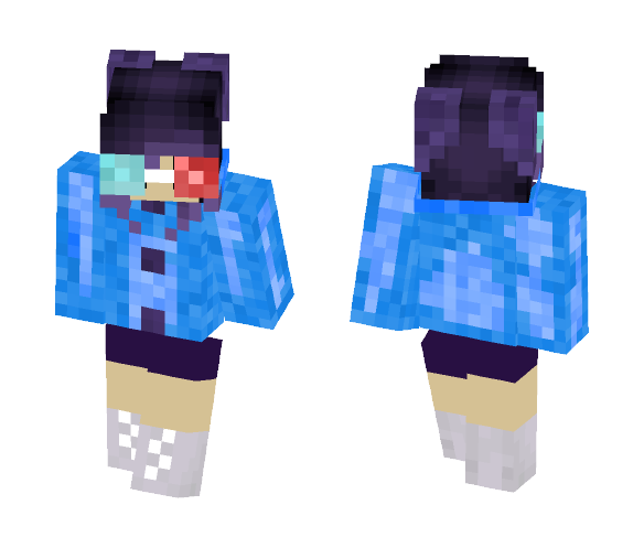 Download Free O L L M O I L O I F Skin for Minecraft image 1 O L L M O I L O I F - Female Minecraft Skins - image 1