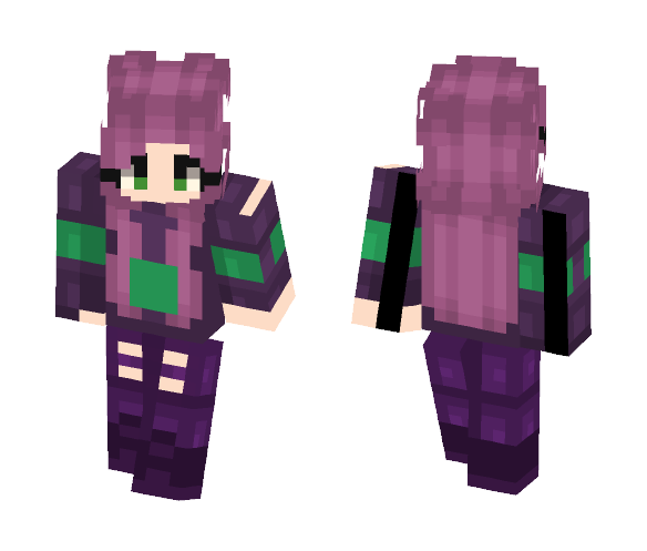Mal (Descendants 2) - Female Minecraft Skins - image 1