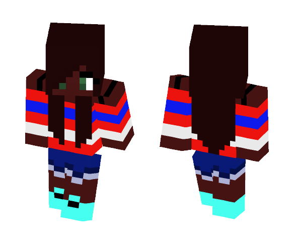 American Girl - Girl Minecraft Skins - image 1