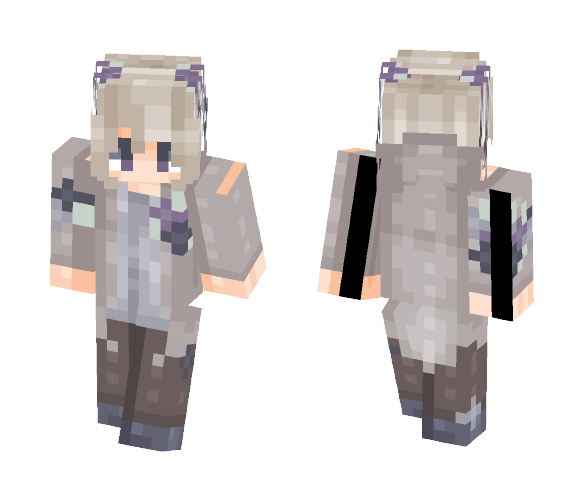 Sad Flower Boy - Boy Minecraft Skins - image 1