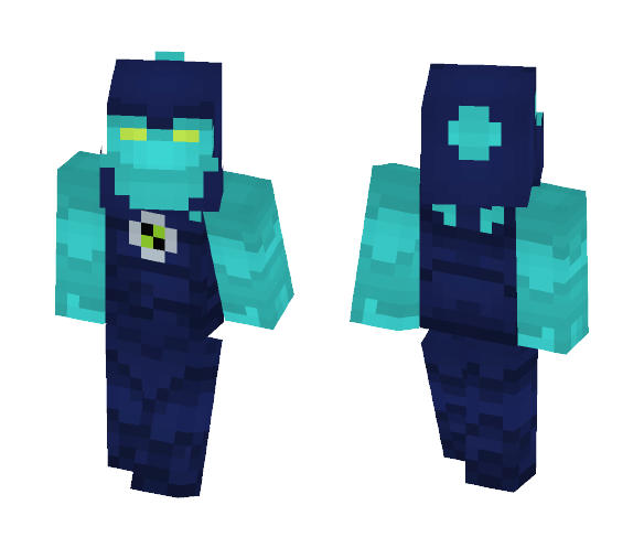 Download Free Diamondhead - Ben 10 Skin for Minecraft image 1 Diamondhead - Ben 10 - Male Minecraft Skins - image 1