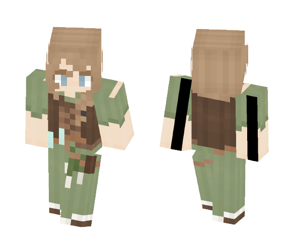 ⊰ Nature Loving Gnome ⊱ - Female Minecraft Skins - image 1