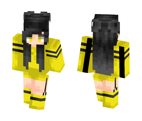 HufflePuff Gal - Female Minecraft Skins - image 1