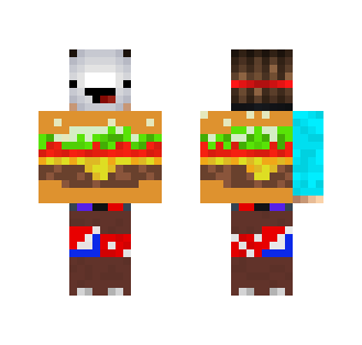 Burger with Boy in it