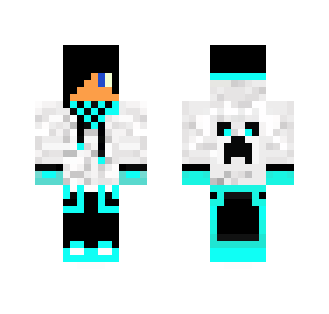 [BLUE] Cool boy with Creeper Shirt