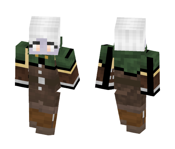 Dark Elf Hunter - Female Minecraft Skins - image 1