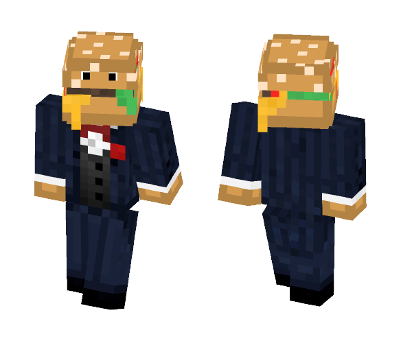 Slightly Handsome Burger - Other Minecraft Skins - image 1