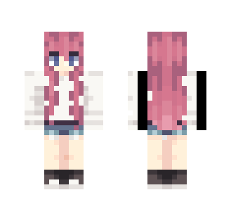 Kawaii Pink Hair Girl
