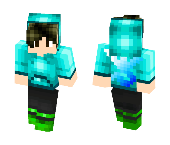 Team mystic hoodie - Male Minecraft Skins - image 1