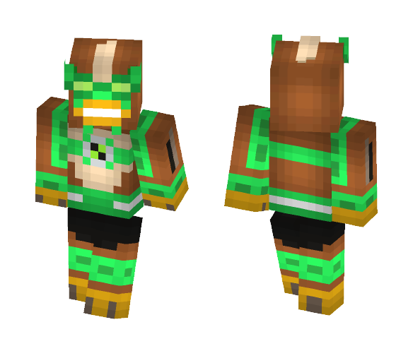 Kickin Hawk - Ben 10 Omniverse - Male Minecraft Skins - image 1